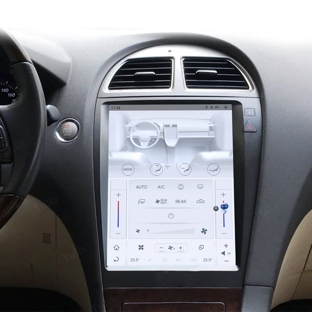 12.1" Tesla Style Lexus ES240 ES350 2006-2012 Android Screen Navigation Car Radio With Carplay Android Auto