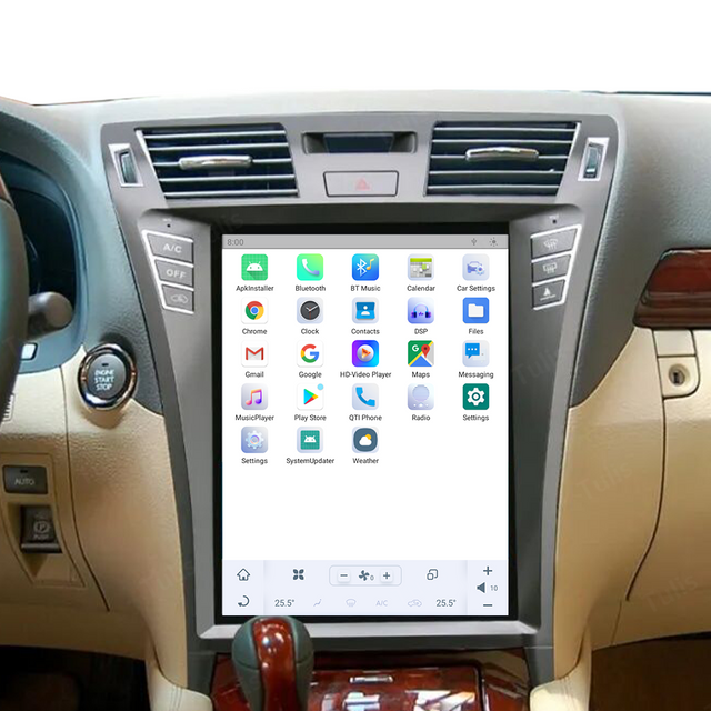 12.1" Tesla Style Lexus LS460 2006-2012 Android Screen Navigation Car Radio With Carplay Android Auto