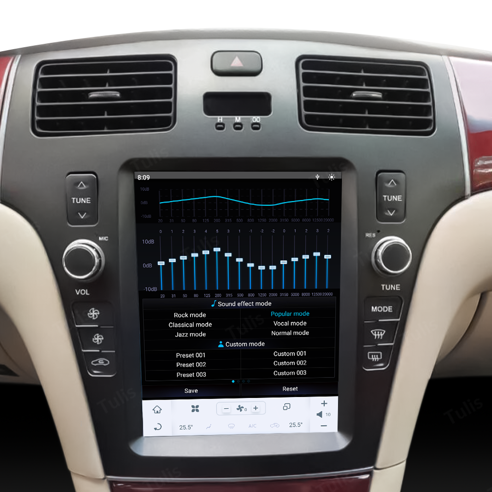 10.4'‘ Tesla Style Lexus ES 2005 Android Screen Navigation Car Radio With Carplay Android Auto