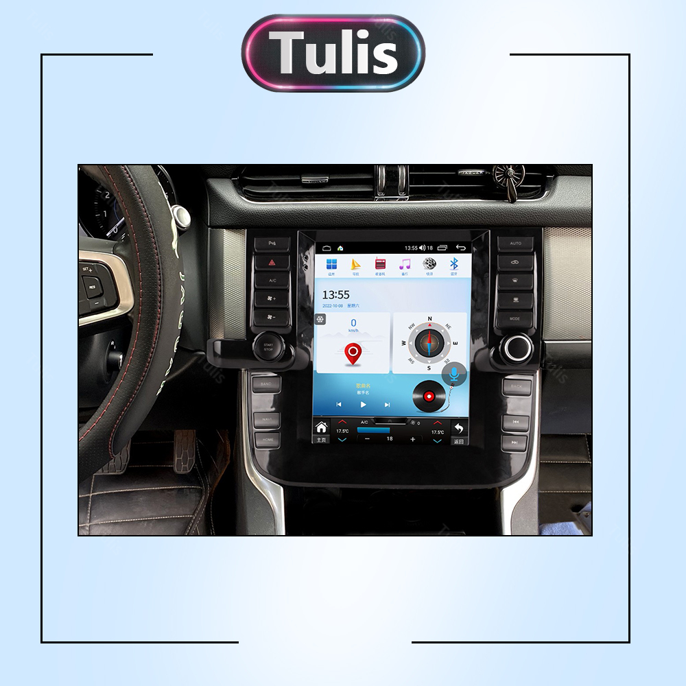 Tulis Tesla Touch Screen Android Car Radio GPS Navigation DVD Player Stereo Multimedia Audio System for Jaguar XF 2016-2019