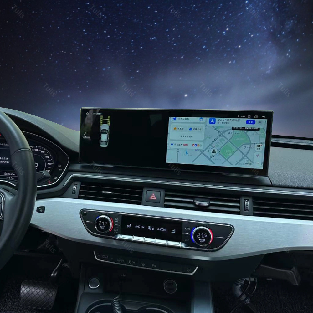 Tulis 14.9 Inch Touch Screen Android Car Radio GPS Navigation DVD Player Stereo Multimedia Audio System for Audi A4