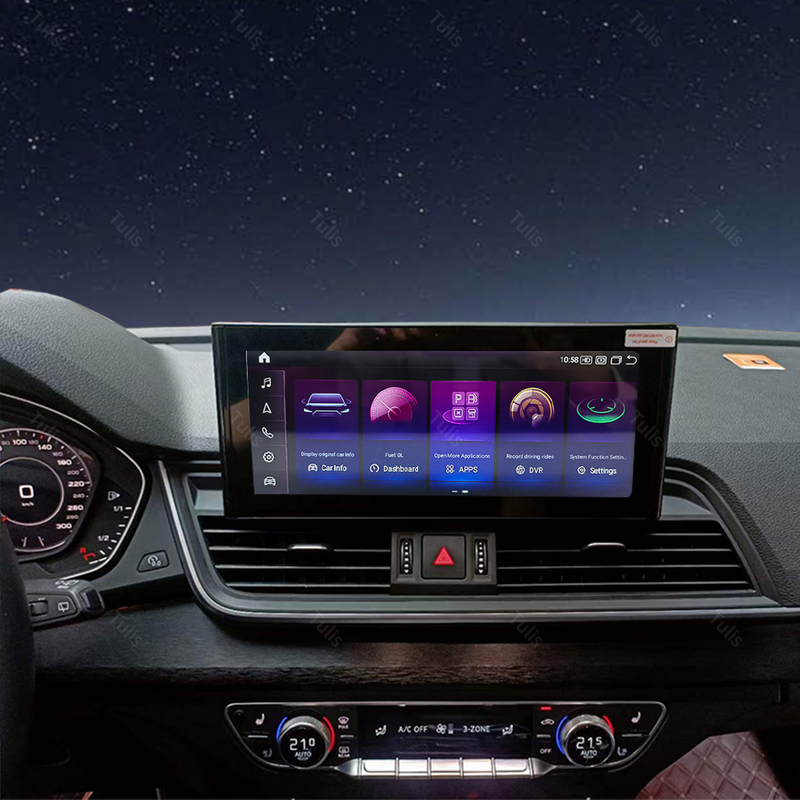 Tulis Audi Q5L 2018-2020 Touch Screen Android Car Radio GPS Navigation DVD Player Stereo Multimedia Audio System 