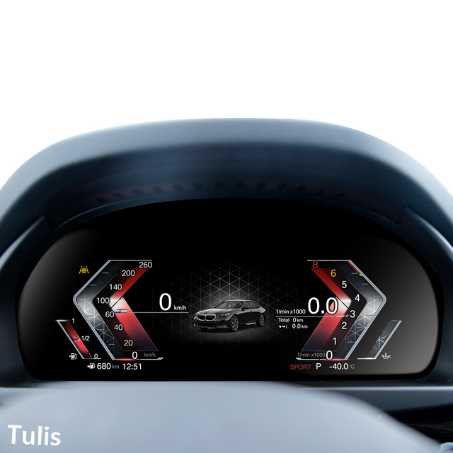 BMW X5 F15 X6 F16 2014-2017 Car Digital Cluster Instrument Virtual Cockpit Speedometer Dashboard Ghost Screen