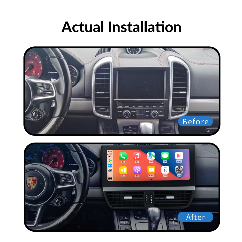 12.3 Porsche Cayenne 2010-2016 Android Screen Navigation Car Radio With Carplay Android Auto