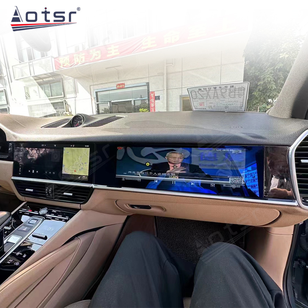 14.5 inches 4G WIFI CarPlay Android 12 Car Radio For Porsche Cayenne 2017 2020 To 2024 Head Unit co pilot entertainment screen| | - AliExpress