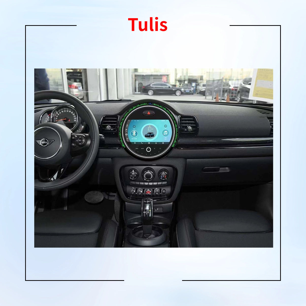 Tulis 9" Android Car DVD Player For BMW Mini F54 F55 F56 F57 2014-2022 Multimedia Stereo Navigation Auto Monitor Carplay