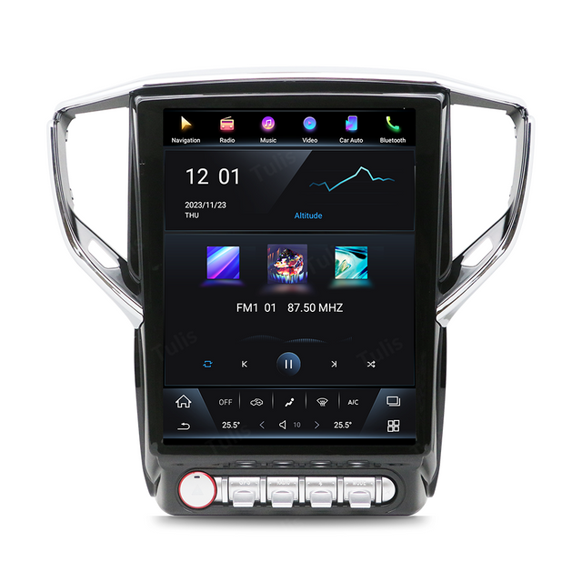 Tesla Style Android Screen for Maserati Ghibli 2014-2019 Navigation Car Radio With Carplay Android Auto