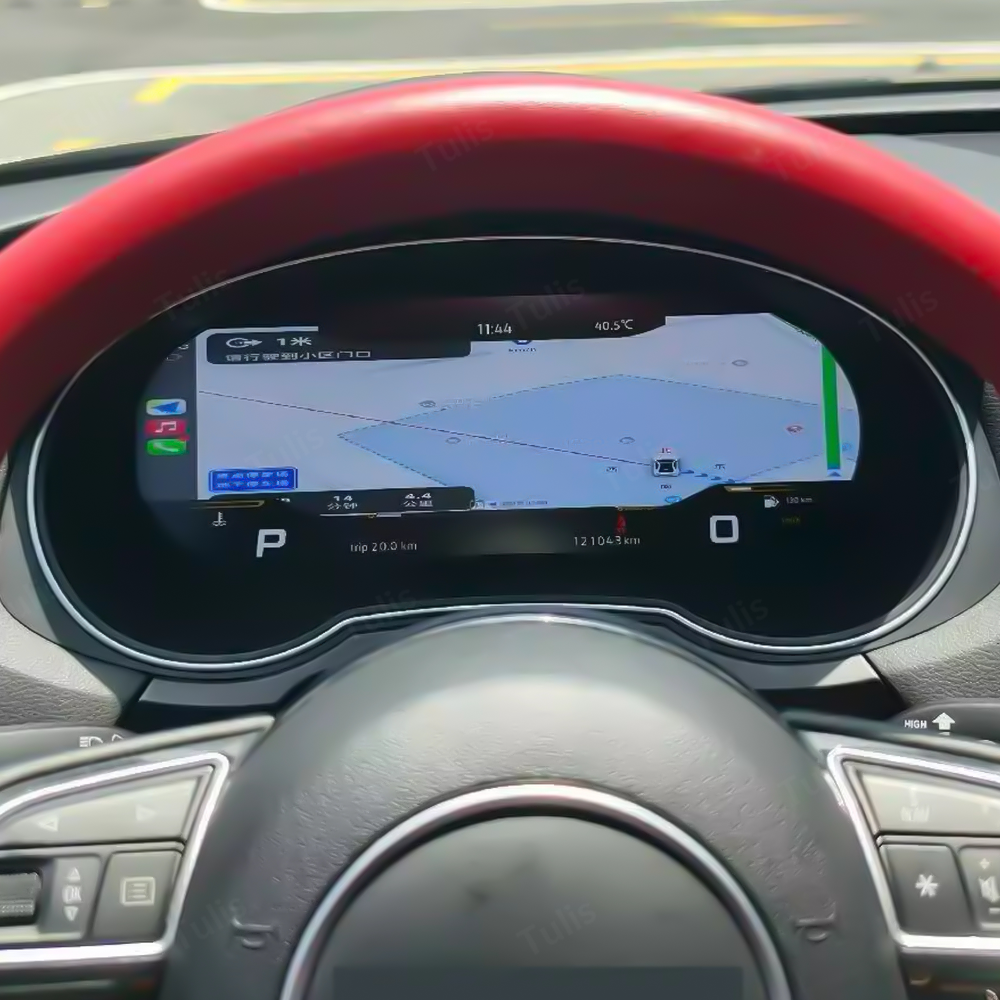 Audi Q3 2013-2018 Car Digital Cluster Instrument Virtual Cockpit Speedometer Dashboard Ghost Screen