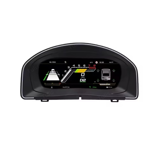 VW Jetta 2006-2010 Car Digital Cluster Instrument Virtual Cockpit Speedometer Dashboard Ghost Screen