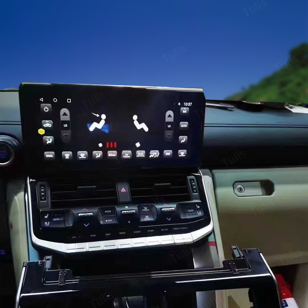 12.3 Toyota Land Cruiser LC300 GXR EXR 2022-2023 Upgrade VXR Android Screen Navigation Car Radio With Carplay Android Auto