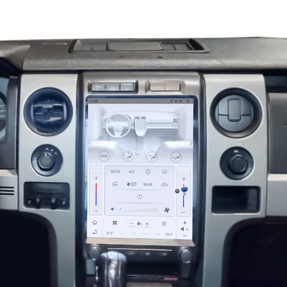 12.1“ Tesla Style Toyota Fortuner 2016 -2022 Android Screen Navigation Car Radio With Carplay Android Auto