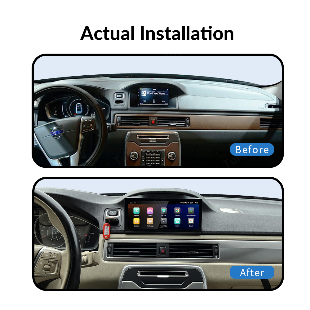 8.8'' Volvo S80 V70 XC70 2012-2015 Android Screen Navigation Car Radio With Carplay Android Auto