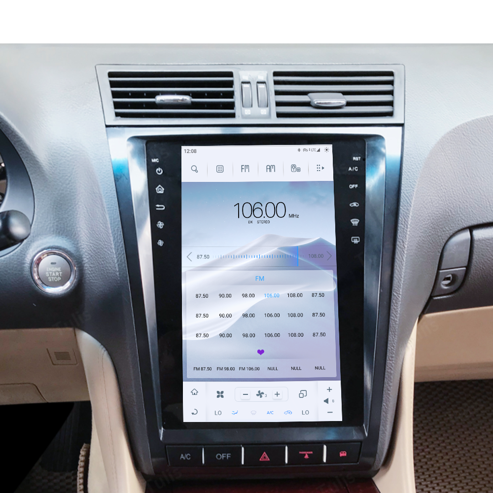 11.8“ Tesla Stlye Lexus GS Series 2004-2011 Android Screen Navigation Car Radio With Carplay Android Auto