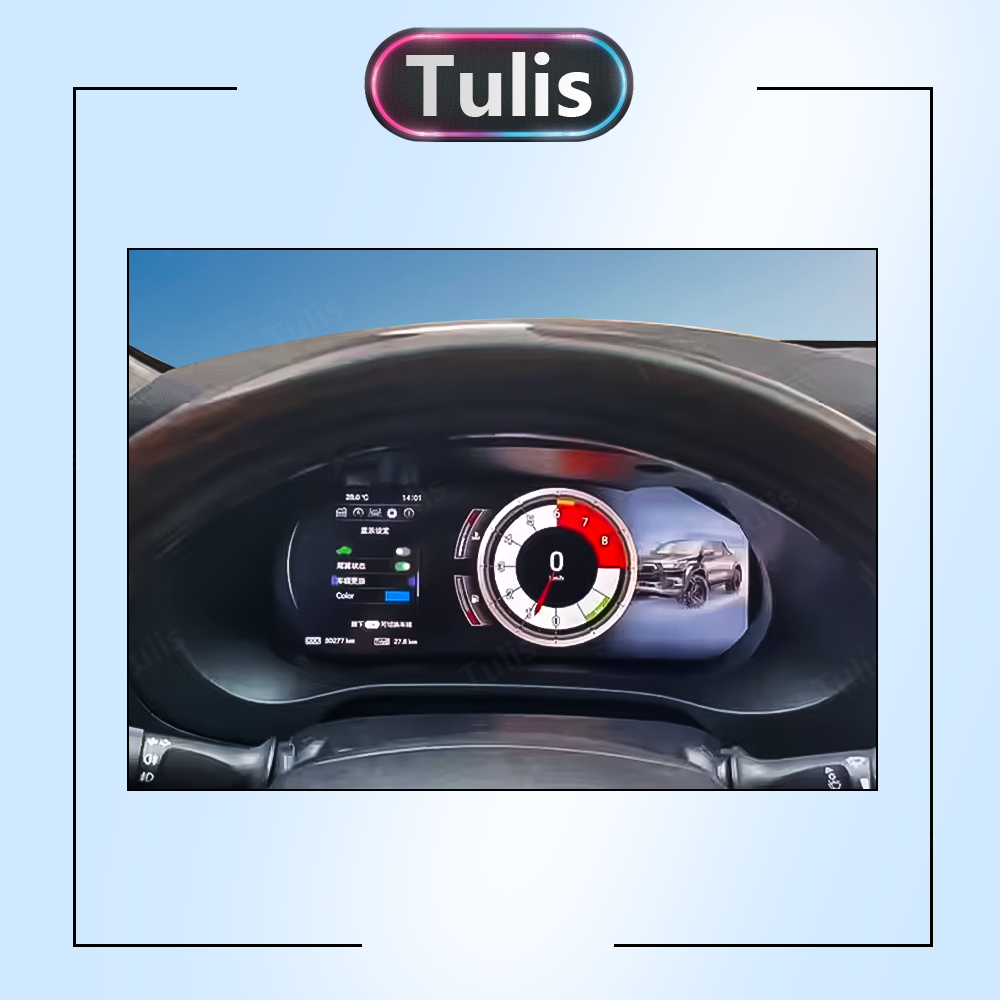 Toyota Hilux 2016-2024 Digital Cluster & Android Screen Navigation Car Radio With Carplay Android Auto