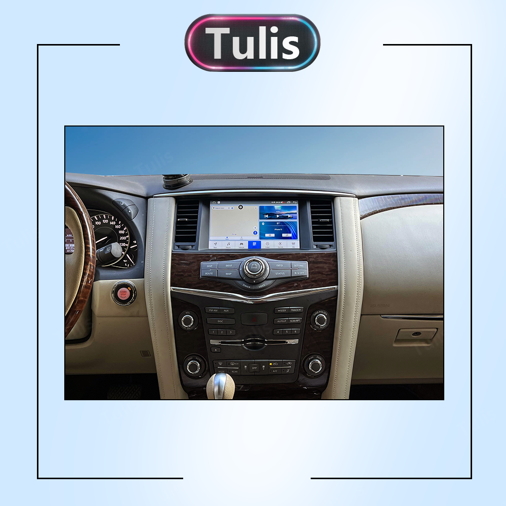 9" Nissan Patrol 2010-2020 Android Screen Navigation Car Radio With Carplay Android Auto