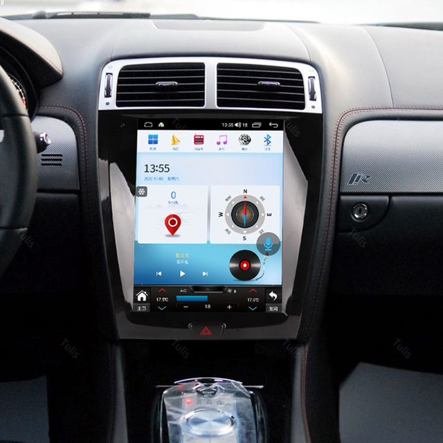 Tulis Tesla Touch Screen Android Car Radio GPS Navigation DVD Player Stereo Multimedia Audio System for Jaguar XK 2006-2013