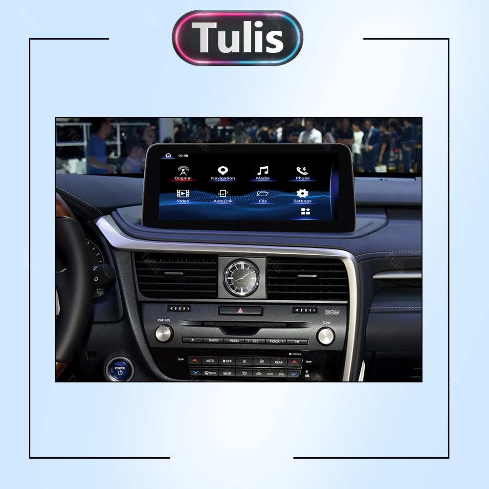 Tulis Touch Screen Android Car Radio GPS Navigation DVD Player Stereo Multimedia Audio System for Lexus RX 2020