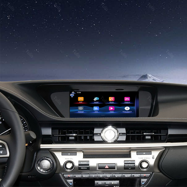 Tulis Touch Screen Android Car Radio GPS Navigation DVD Player Stereo Multimedia Audio System for Lexus ES 2013-2017 