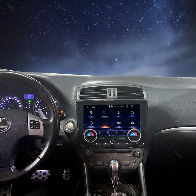 Tulis Touch Screen Android Car Radio GPS Navigation DVD Player Stereo Multimedia Audio System for Lexus IS 2006-2012
