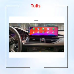 Tulis 14.9 Inch Android 13 Car DVD Player Touch Screen for Audi A6L 2012 2018 Carplay Multimedia Player WIFI GPS Navigation