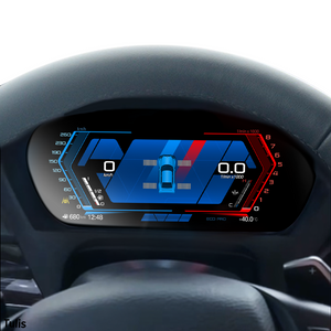 BMW X6 E71 2007-2013 Car Digital Cluster Instrument Virtual Cockpit Speedometer Dashboard Ghost Screen