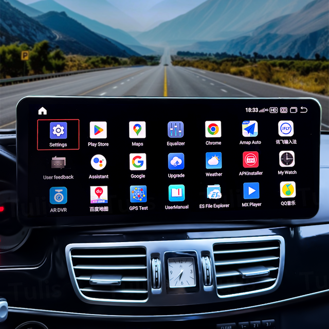 14.6“ Mercedes Benz E 2010-2016 Android Screen Navigation Car Radio With Carplay Android Auto