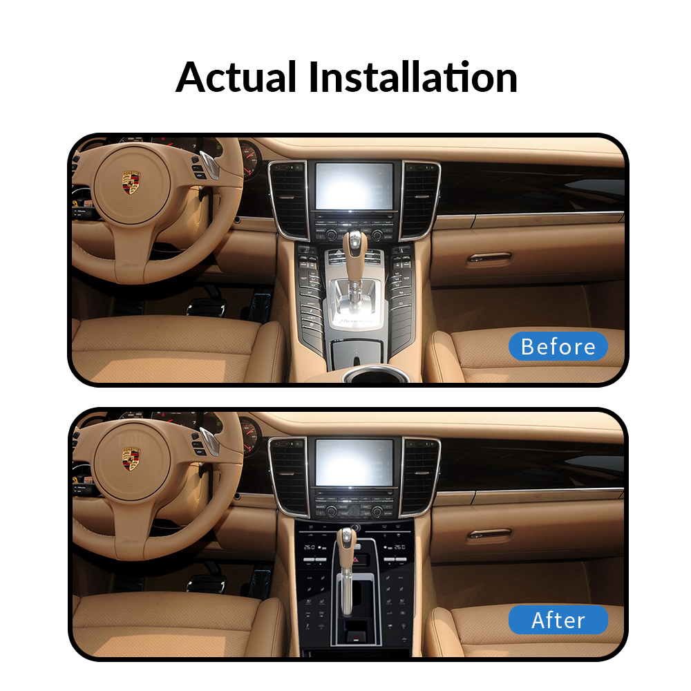 Porsche Panamera 2010-2016 Car Central Control Panel Saddle Touch Control Panel