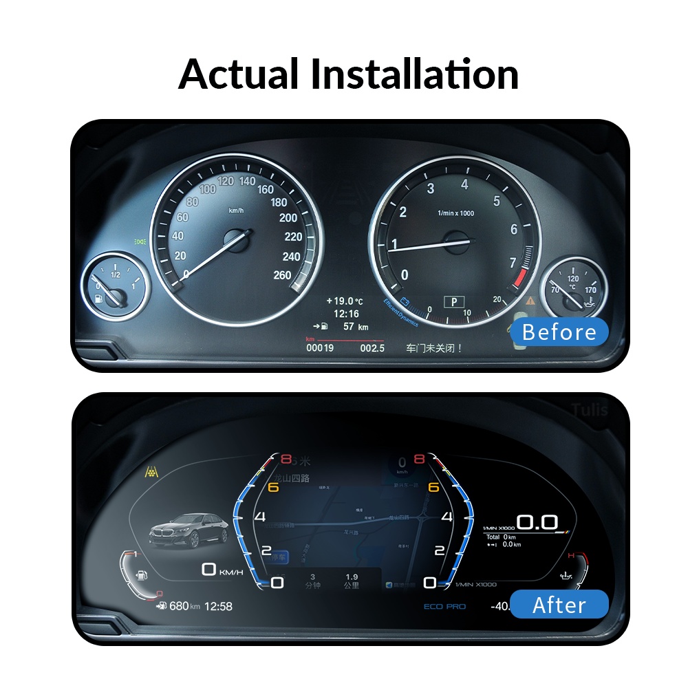 BMW5 Series F10 F11 2010-2017 Car Digital Cluster Instrument Virtual Cockpit Speedometer Dashboard Ghost Screen