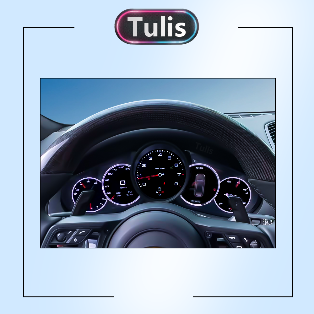 Porsche Panamera 2010-2016 Car Digital Cluster Instrument Virtual Cockpit Speedometer Dashboard Ghost Screen