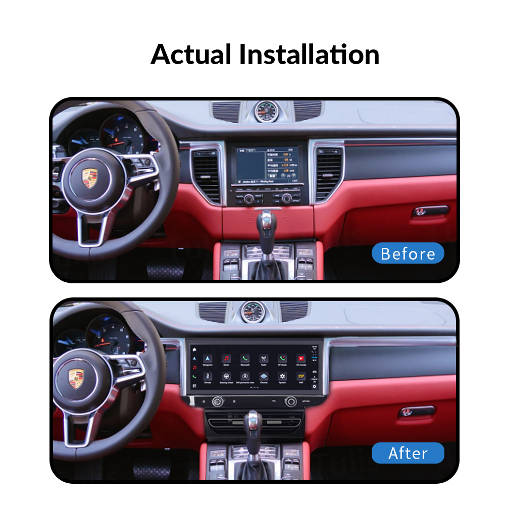 12.3 Porsche Macan 2014-2017 Android Screen Navigation Car Radio With Carplay Android Auto