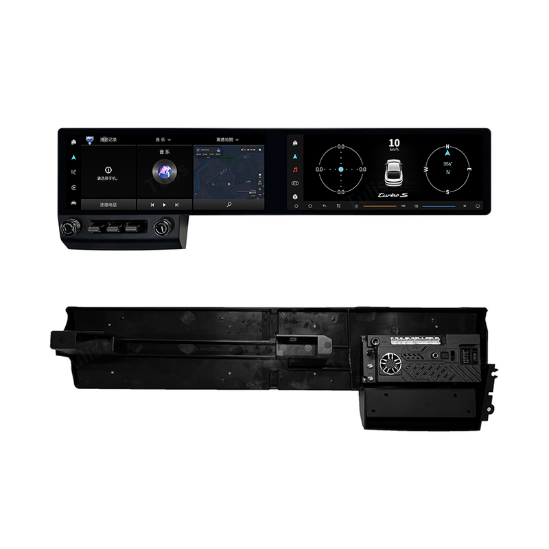 Porsche 718 2016-2023 Dual 12.3 Inch Android Screen Navigation Car Stereo With Carplay Android Auto