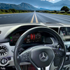 Mercedes Benz GLK 2010-2015 Car Digital Cluster Instrument Virtual Cockpit Speedometer Dashboard Ghost Screen