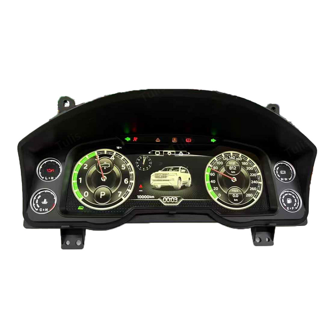 Toyota Land Cruiser 2008-2021 Car Digital Cluster Instrument Virtual Cockpit Speedometer Dashboard Ghost Screen