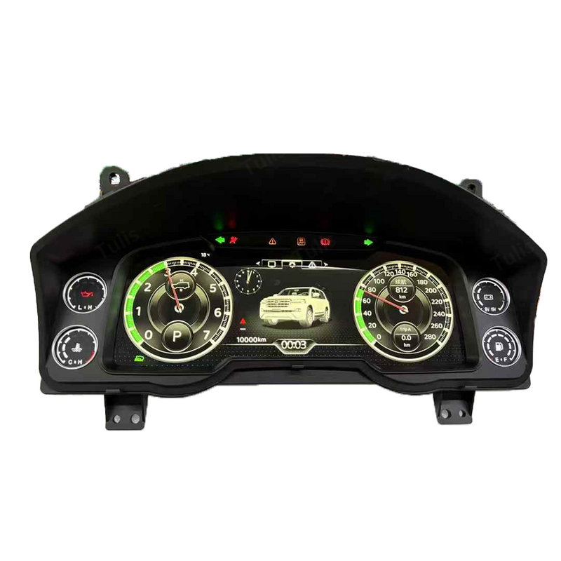 Toyota Land Cruiser 2008-2021 Car Digital Cluster Instrument Virtual Cockpit Speedometer Dashboard Ghost Screen