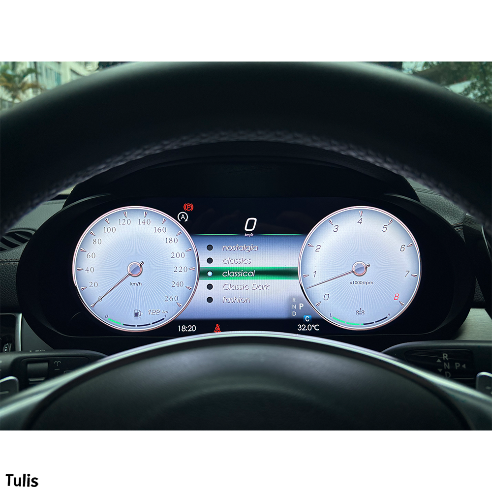 Mercedes Benz GLE 2012-2015 Car Digital Cluster Instrument Virtual Cockpit Speedometer Dashboard Ghost Screen