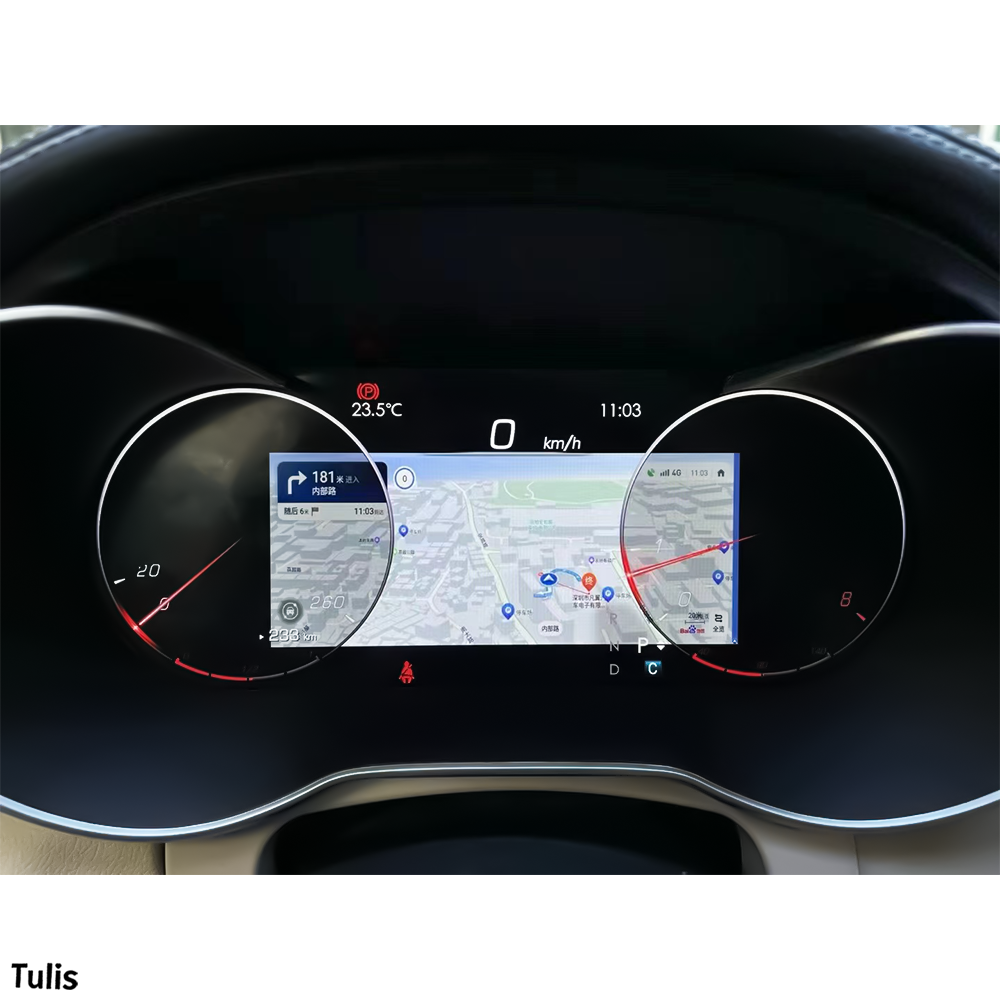 Mercedes Benz C Class GLC 2015-2022 Car Digital Cluster Instrument Virtual Cockpit Speedometer Dashboard Ghost Screen