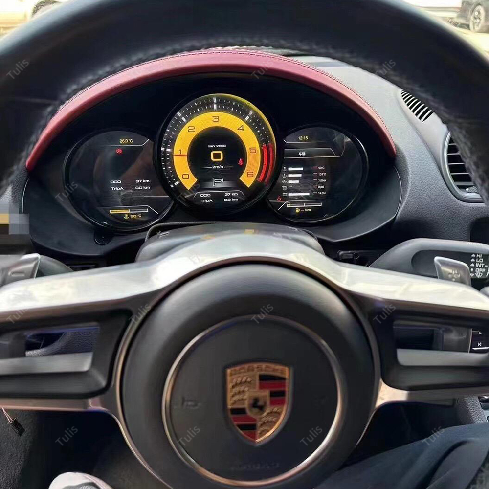 Tulis Speedometer Digital Instrument Cluster Virtual Cockpit Panel For Porsche Macan 2010 To 2016