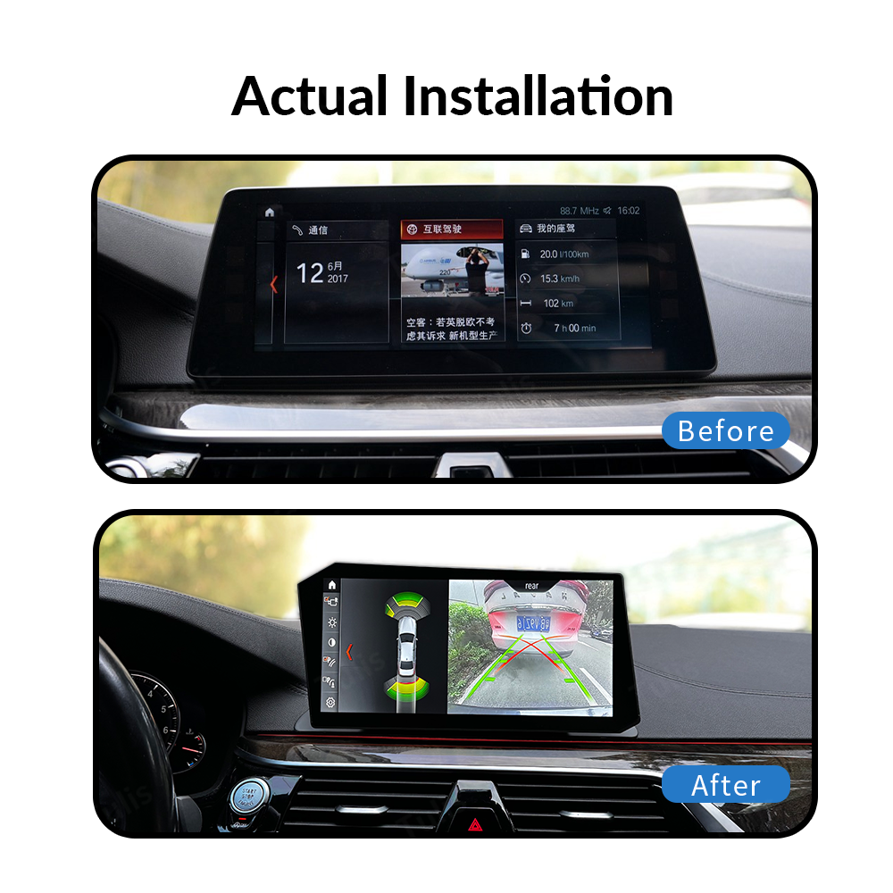 G30 2018-2023 12.9“ X Style Android Screen Navigation Car Radio With Carplay Android Auto