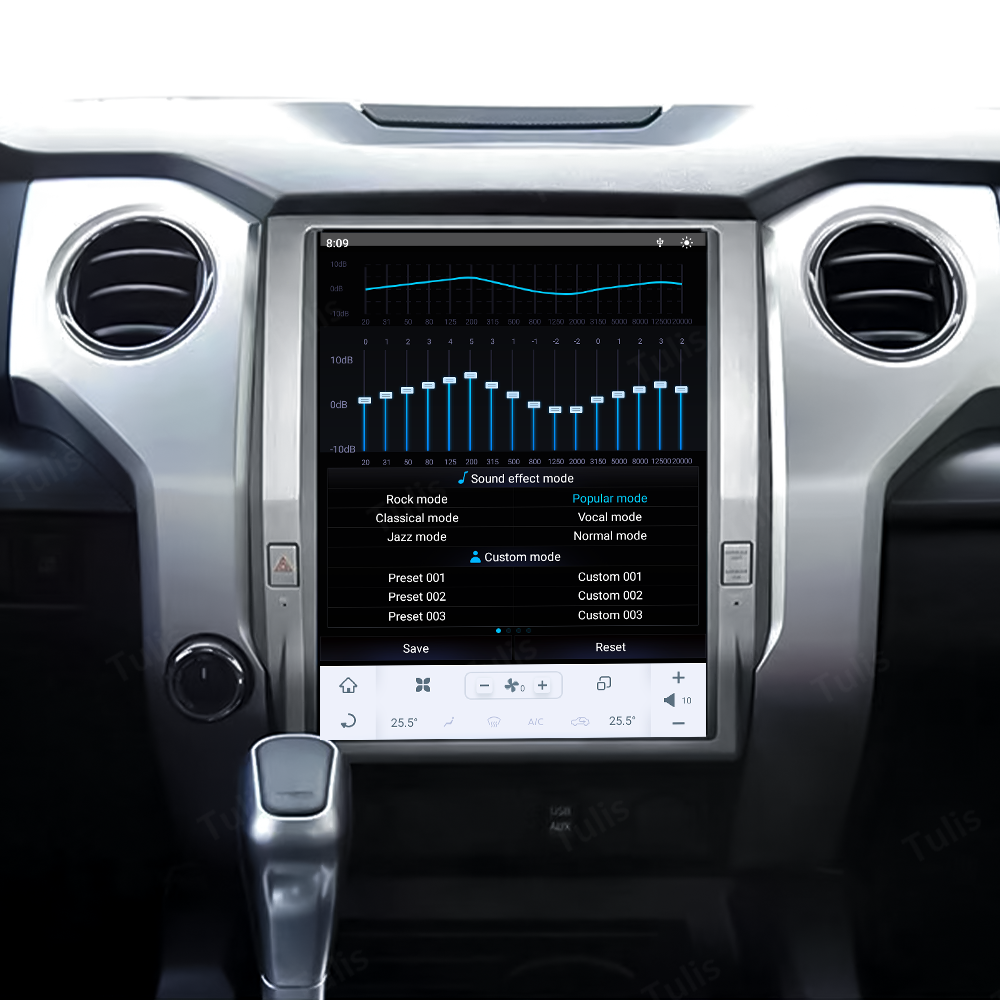 12.1“ Tesla Style Toyota Tundra 2012 -2018 Android Screen Navigation Car Radio With Carplay Android Auto