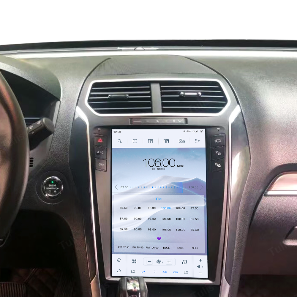 13.6“ Tesla Stlye Ford Explorer 2011-2019 Android Screen Navigation Car Radio With Carplay Android Auto