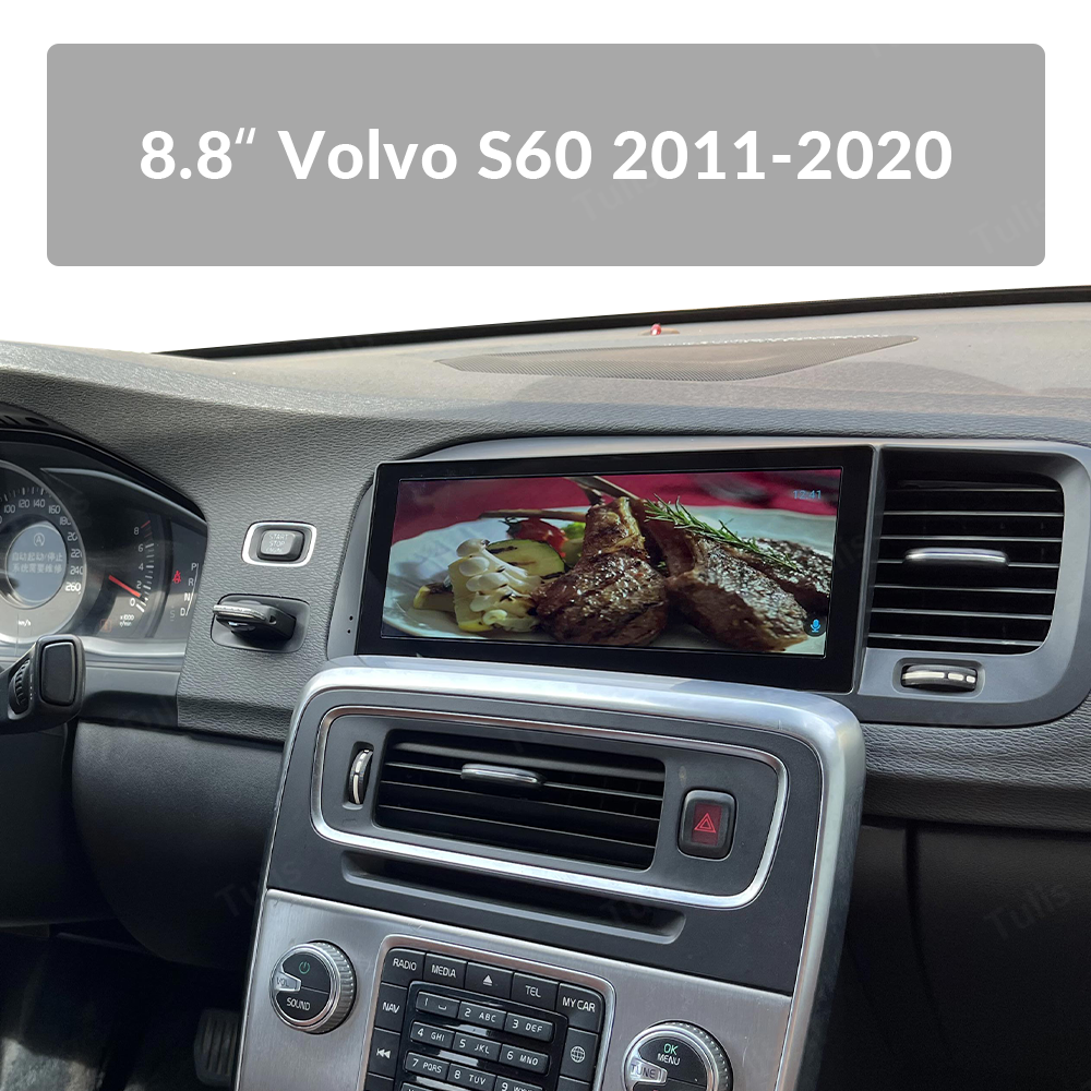 8.8'' Volvo S60 2011-2020 Android Screen Navigation Car Radio With Carplay Android Auto
