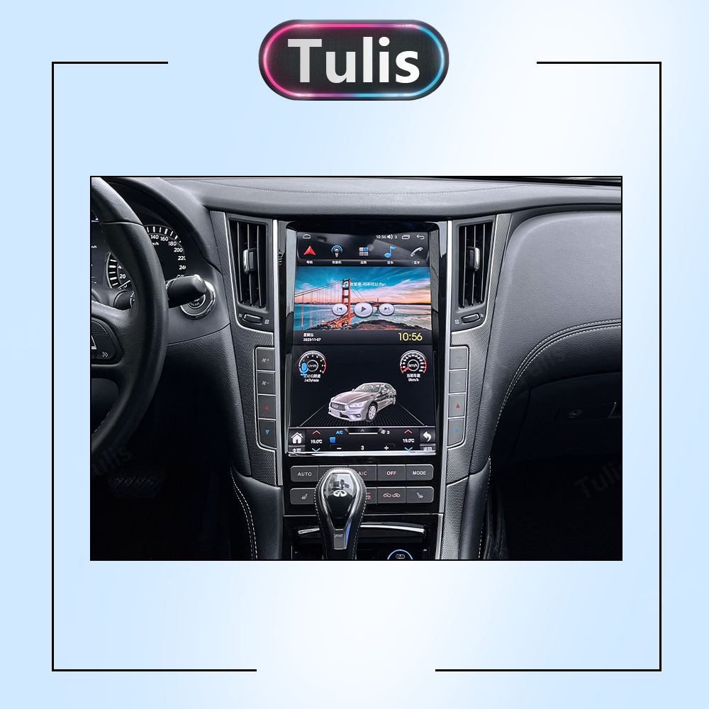 12.1‘’ Infiniti Q50L 2012-2023 Android Screen Navigation Car Radio With Carplay Android Auto