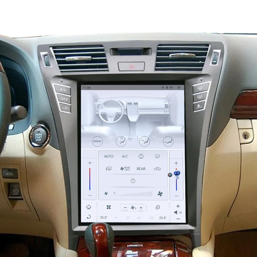 12.1" Tesla Style Lexus LS460 2006-2012 Android Screen Navigation Car Radio With Carplay Android Auto