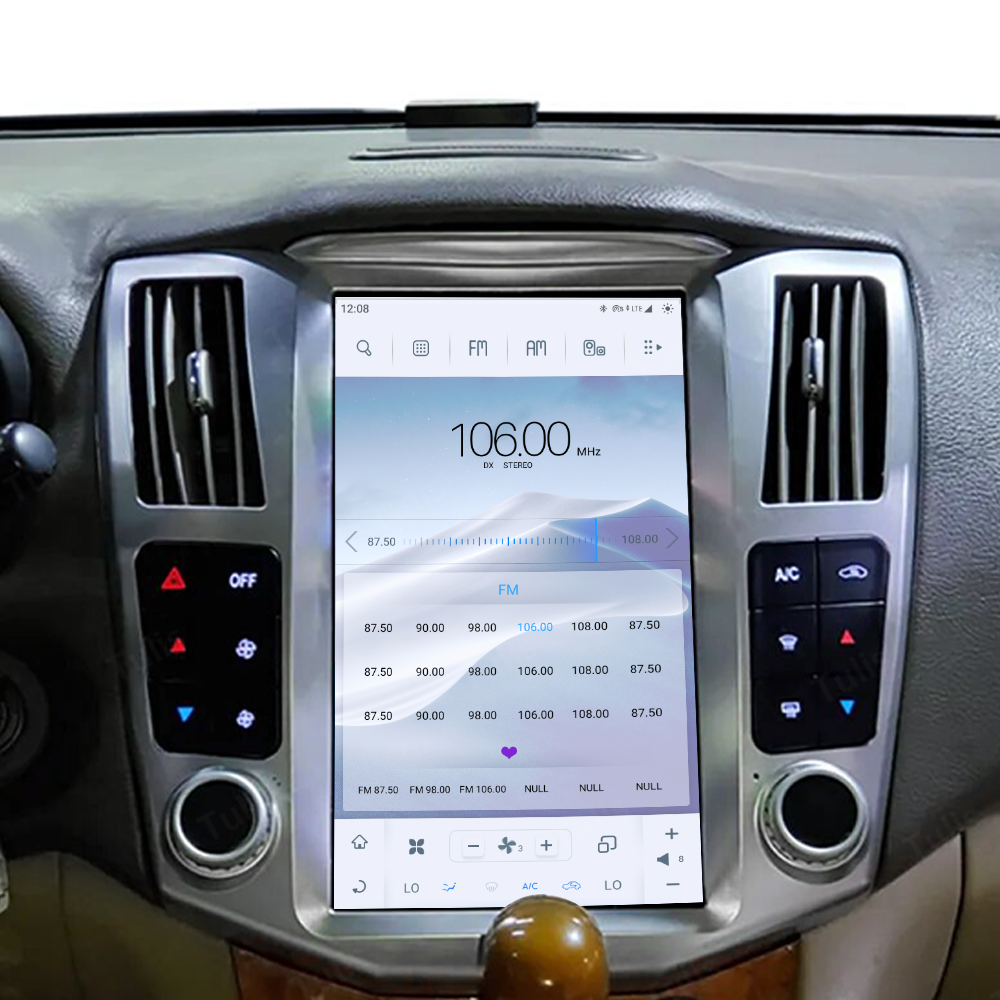 11.8" Tesla Stlye Lexus RX300 330 400H 2004-2008 Android Screen Navigation Car Radio With Carplay Android Auto