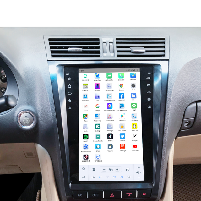 11.8“ Tesla Stlye Lexus GS Series 2004-2011 Android Screen Navigation Car Radio With Carplay Android Auto