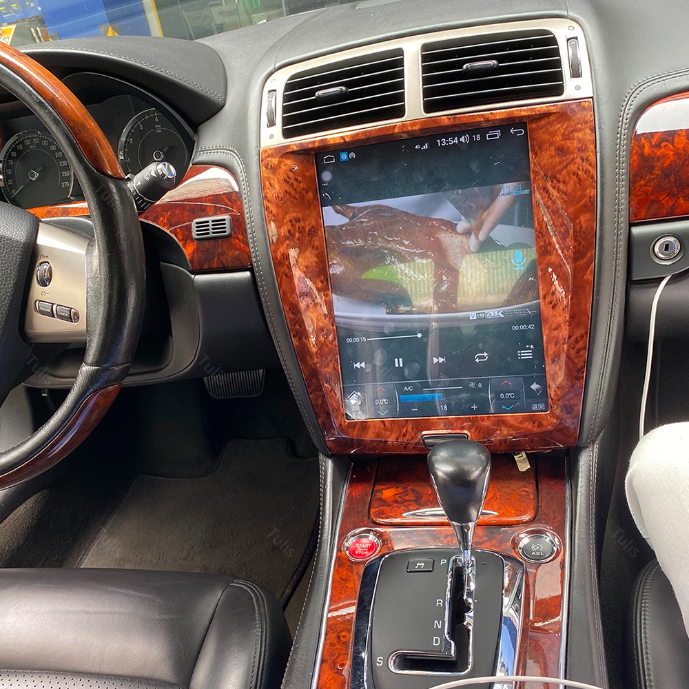 Tulis Tesla Touch Screen Android Car Radio GPS Navigation DVD Player Stereo Multimedia Audio System for Jaguar XK 2006-2013