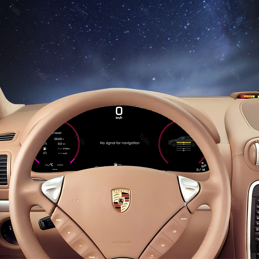 Tulis Porsche Cayenne 2002-2009 Digital Dashboard Panel Virtual Instrument Cluster Cockpit Lcd Speedometer Digital Cluster 