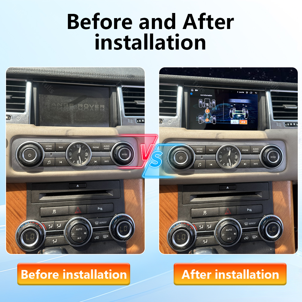 Tulis Android Auto System Multimedia Stereo Radio Car DVD Player Carplay Land Rover Sport L320