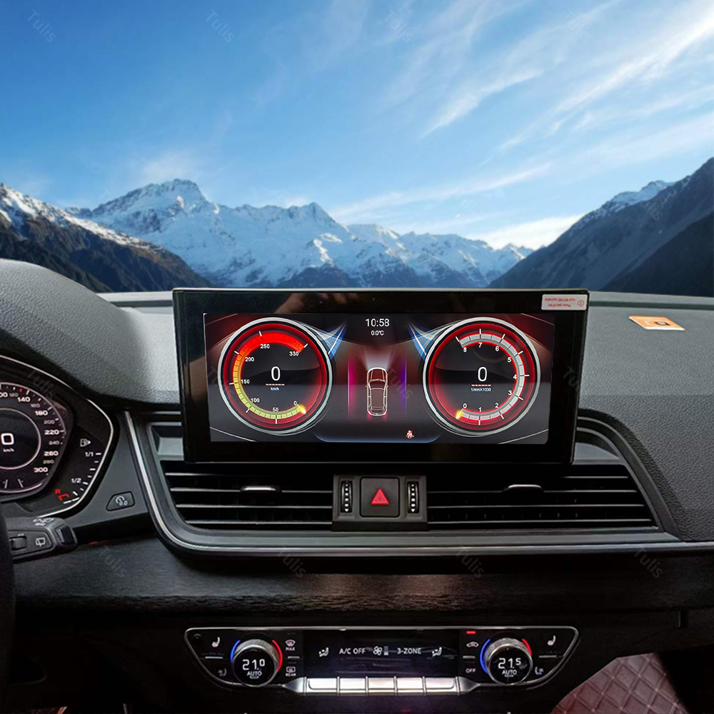 Tulis Audi Q5L 2018-2020 Touch Screen Android Car Radio GPS Navigation DVD Player Stereo Multimedia Audio System 