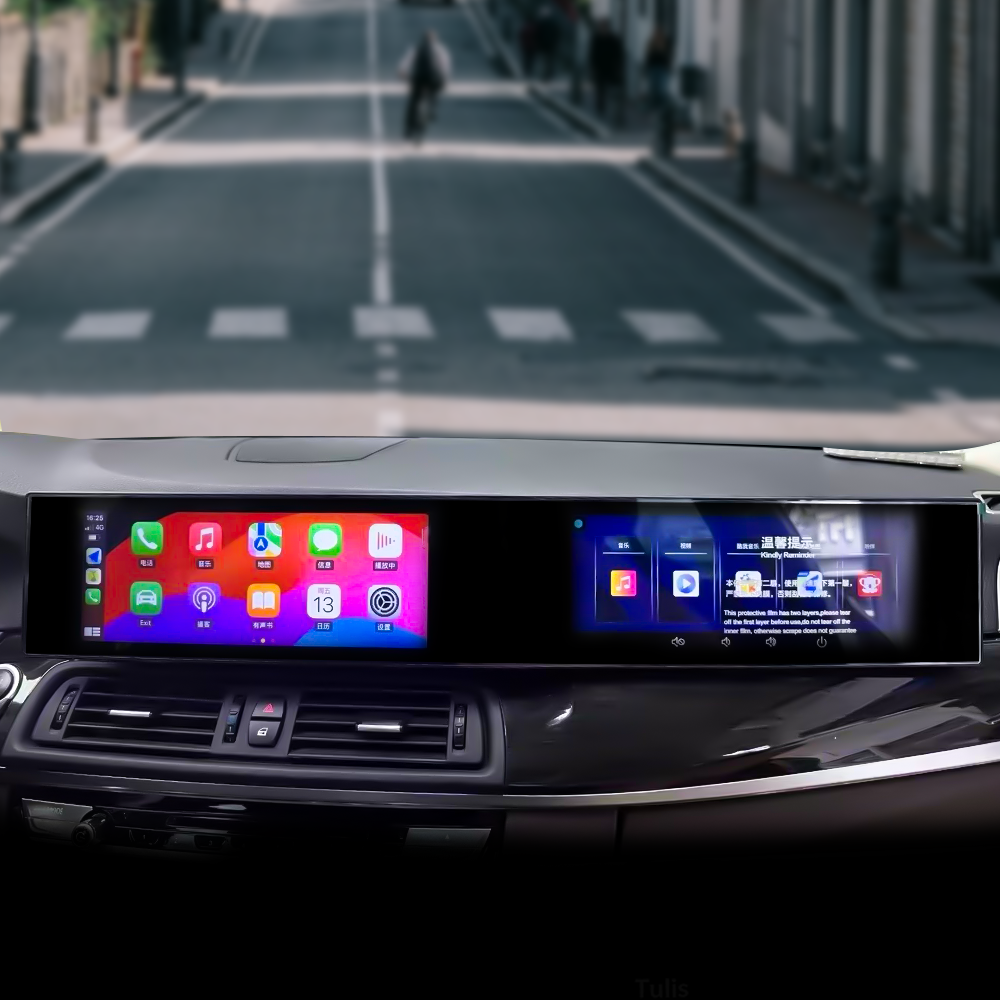 BMW 5 Series 2011-2017 Dual 12.3 Inch Android Screen Navigation Car Stereo With Carplay Android Auto